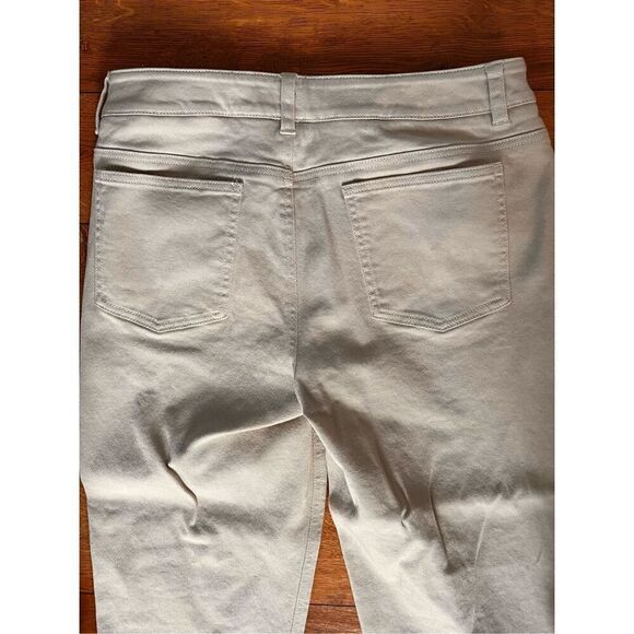 Jones New York Signature Stretch Tan Denim Capri Pants Jeans Stretch Size 8 - Picture 6 of 7